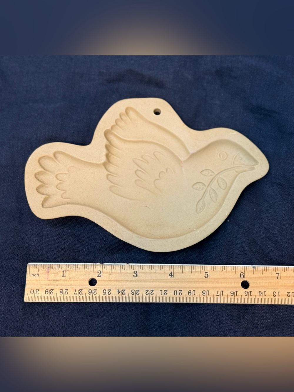Vintage Brown Bag Cookie Art Peace Dove Cookie Mold from 1993